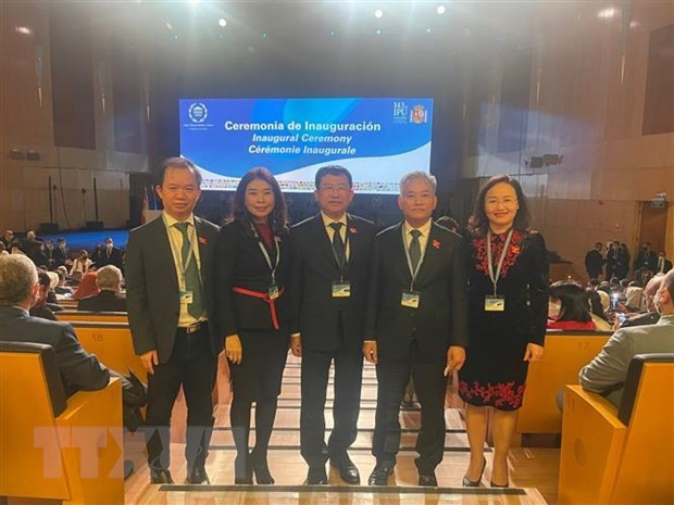 Vietnam attends opening of 143 IPU General Assembly hinh anh 2