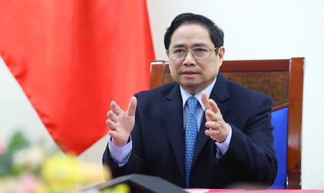 Government leaders of Vietnam, China hold phone talks hinh anh 1