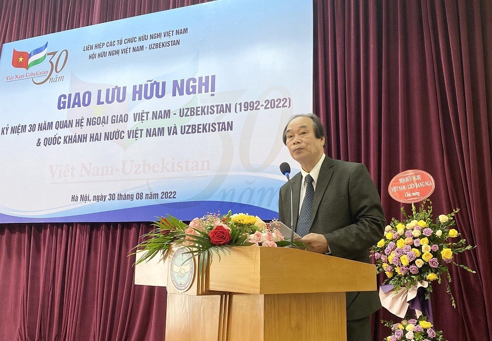 Gathering marks 30th anniversary of Vietnam-Uzbekistan diplomatic ties hinh anh 1