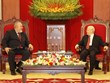 Vietnamese leaders receive Cuban PM