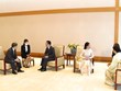 President meets with Japanese Emperor