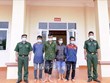 Four arrested for illegal border crossing