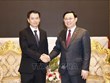 NA Chairman receives President of State Audit Organisation, meets former leader of Laos 