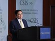 US experts laud PM Chinh’s speech at CSIS