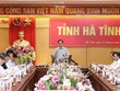 PM urges Ha Tinh province to utilise strengths in tourism, services