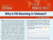 Bangladesh centre’s report highlights Vietnam's success in FDI attraction