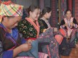 Ethnic women active in preserving brocade weaving 