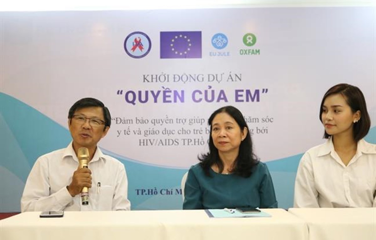 HCM City: Project launched to support children with HIV