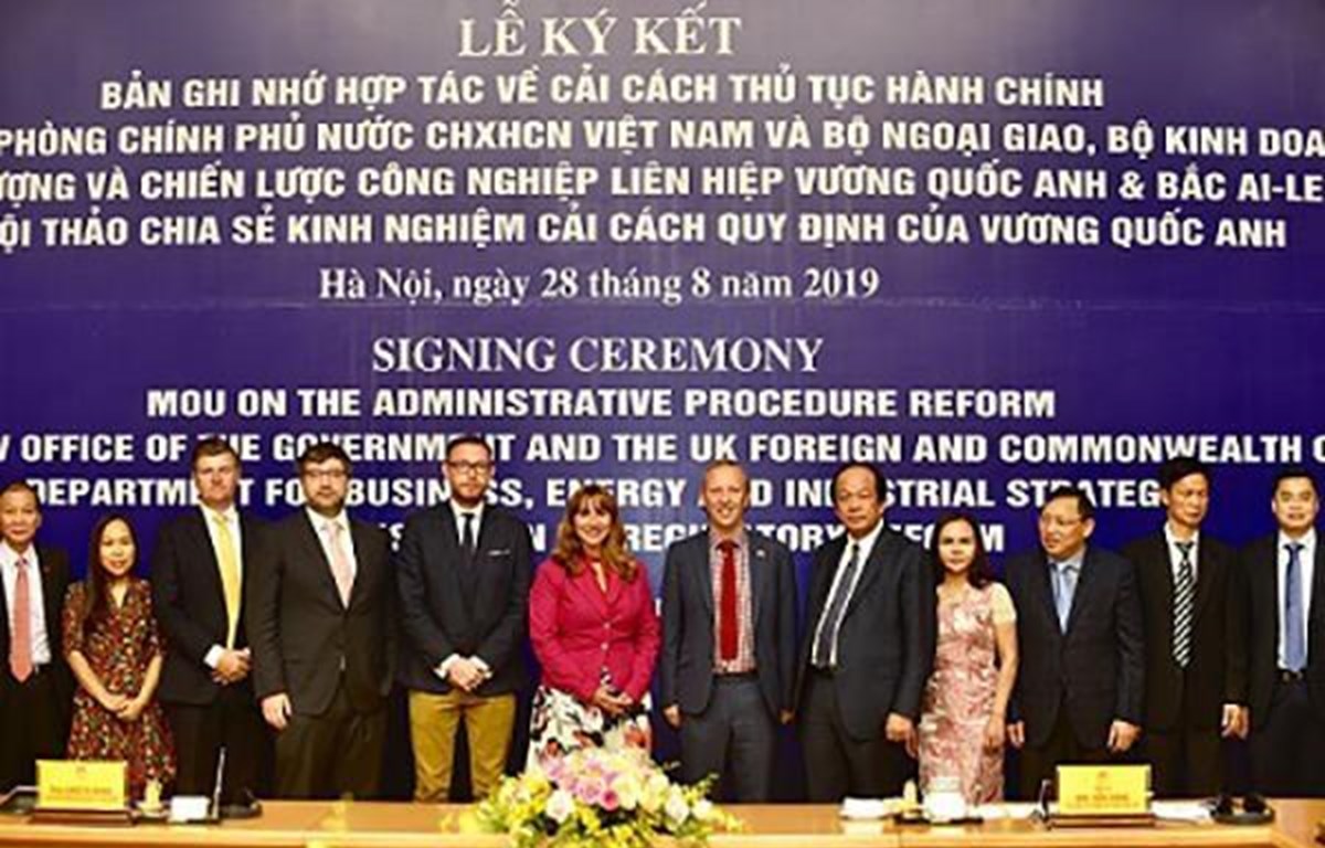 Vietnam, UK step up cooperation in administrative reform