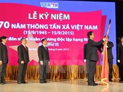 Vietnam News Agency marks 70th founding anniversary