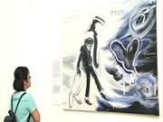 Young Chinese artists’ paintings on display in Hanoi