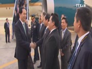 President arrives in Peru for APEC week