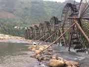 Water wheels stun visitors to northwestern region