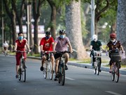 Hanoi to study a pilot program on bicycle-only lanes