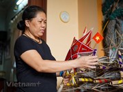 Woman dedicated to lighting up lives with traditional lanterns   