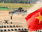 Vietnamese tank crew begins competition at Army Games