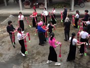 Young Thai ethnic minorities join hands to preserve “xoe” dance