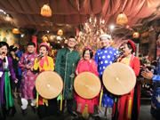 International friends enjoy a special Tet celebration event in Vietnam 