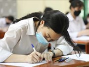High school graduation exam: Hanoian students enter the first exam