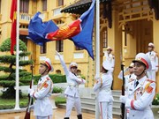 Flag raising ceremony celebrates ASEAN’s 53rd founding anniversary