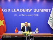Prime Minister Nguyen Xuan Phuc attends online G20 Summit