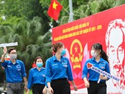 Young Vietnamese with firm belief in the Party