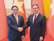 Government leaders of Vietnam, China hold talks