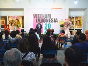Vietnam-Indonesia art exhibition opens in HCM City 