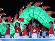 Tuyen Quang lit up with colourful giant lanterns ahead of Mid-Autumn Festival