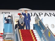 Japanese PM arrives in Vietnam for official visit