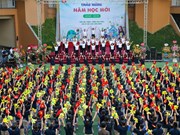 Hanoi’s pupils attend special new school year ceremony