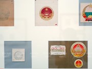 Original drafts of Vietnam's national emblem on display