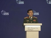 Defence Minister delivers speech at Shangri-La Dialogue