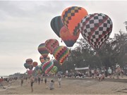 Hot-air balloon festival in Binh Thuan