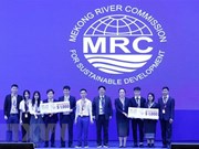 Vietnam students shine at river monitoring tech contest