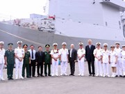 Italian naval ship visits Ho Chi Minh City