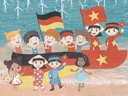Ceramic mural reflects Vietnam-Germany friendship
