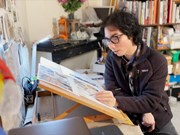Young Vietnamese painter makes good in France