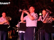 US air force band Pacific Brass wows Hanoi audiences