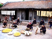 Craft of linen weaving in Thai Binh