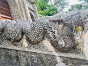 Stone dragons at An Duong Vuong Temple recognised as national treasures