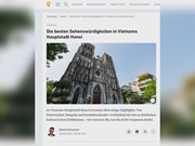 German press hails Hanoi’s tourist destinations
