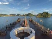 Luxury cruise services at heritage site in Vietnam
