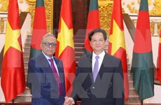 Vietnamese PM, Bangladeshi President talk trade ties