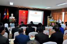 Front work course opened for Lao staff 