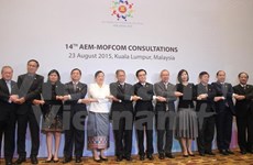 ASEAN Economic Ministers hold consultations with dialogue partners