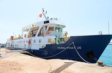 Mid-speed ship shortens travel time to Phu Quy island