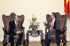 Prime Minister greets Myanmar’s central bank governor 