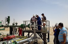 PVN welcomes first oil flow at joint project in Algeria