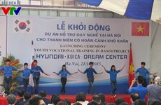 Hanoi disadvantaged youth provided with vocational courses